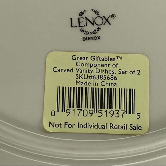 LENOX Set of Two Vanity Dishes - Picture 9 of 9